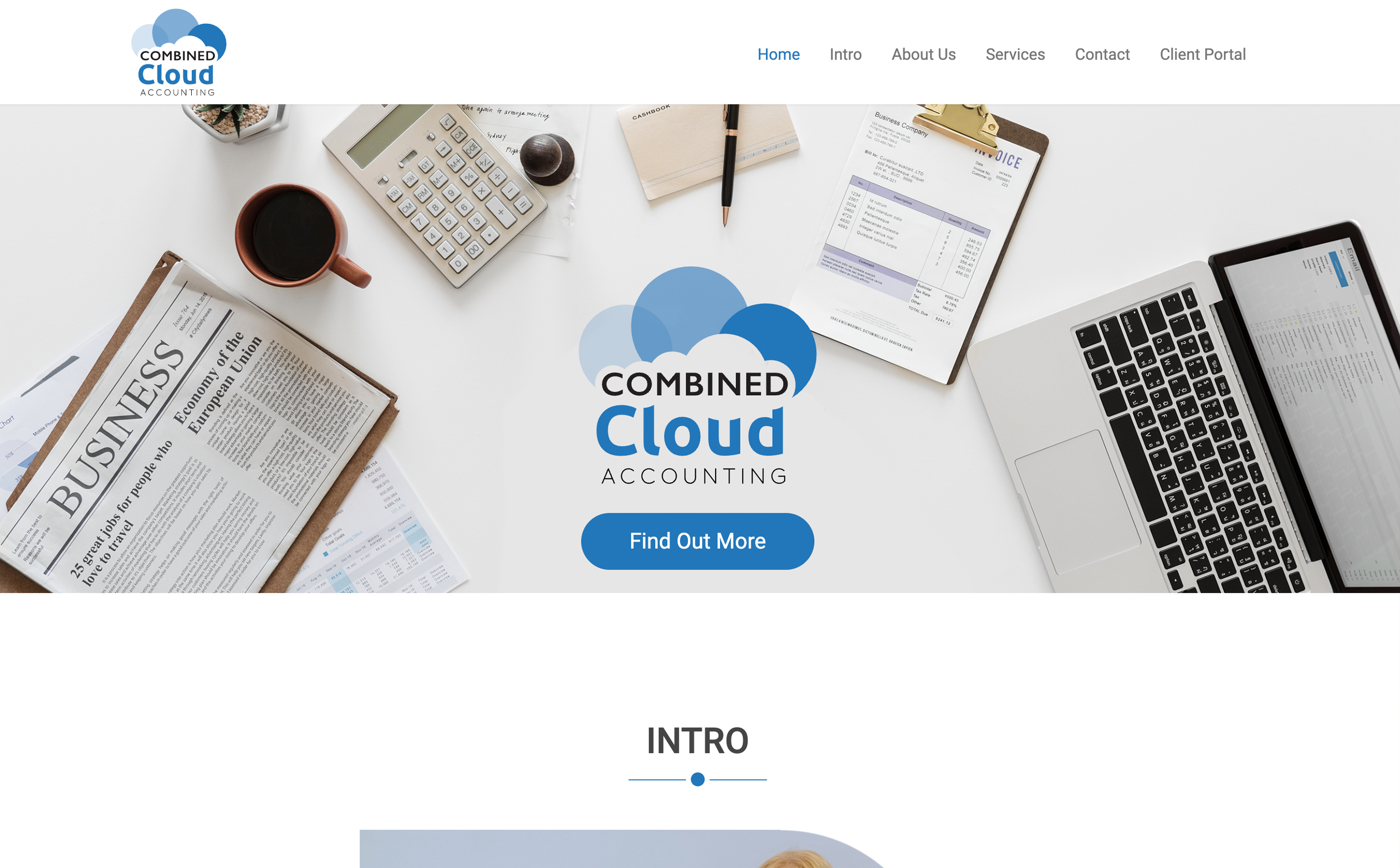 Combined Cloud Accounting Website
