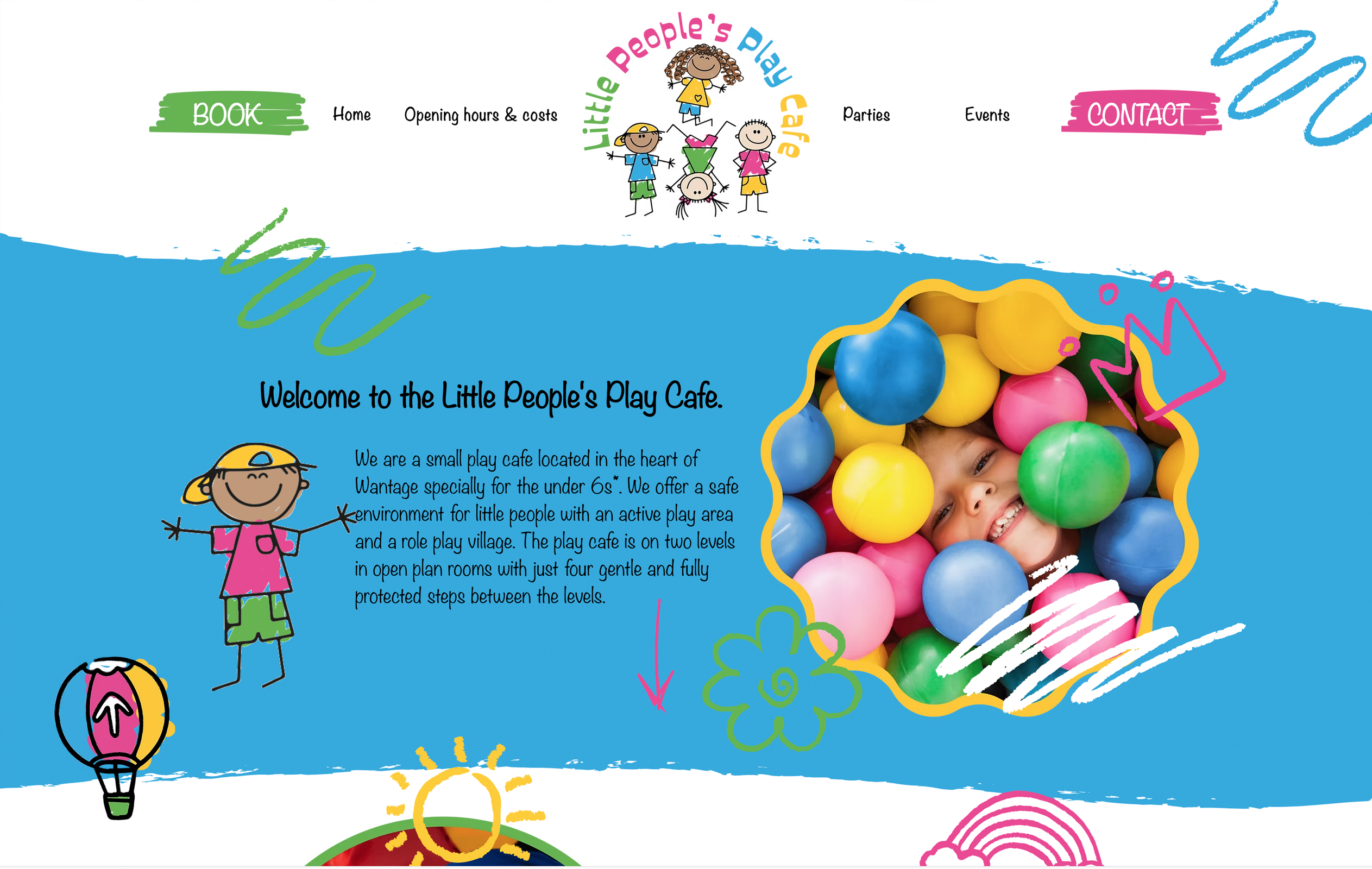 little peoples play cafe Website