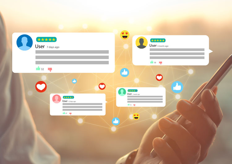 postive online presence